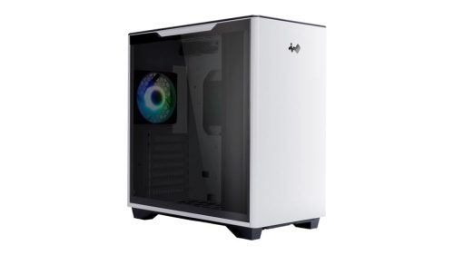  InWin A5 táp nélküli ablakos ház fehér (IW-CS-A5WHI-1AM120S) 