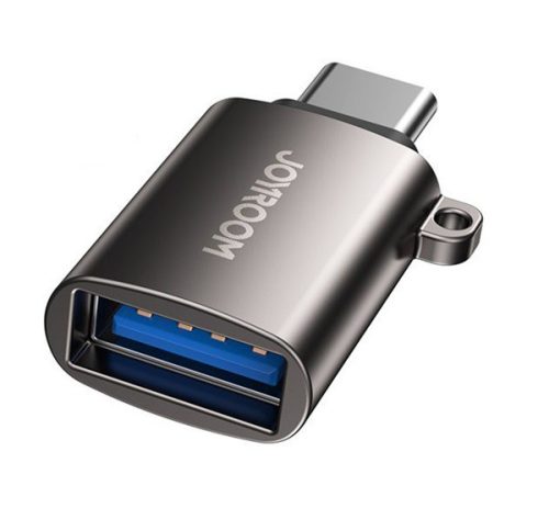  JOYROOM adapter (USB 3.2 - Type-C, töltés, adatátvitel) FEKETE (S-H151 BLACK) 