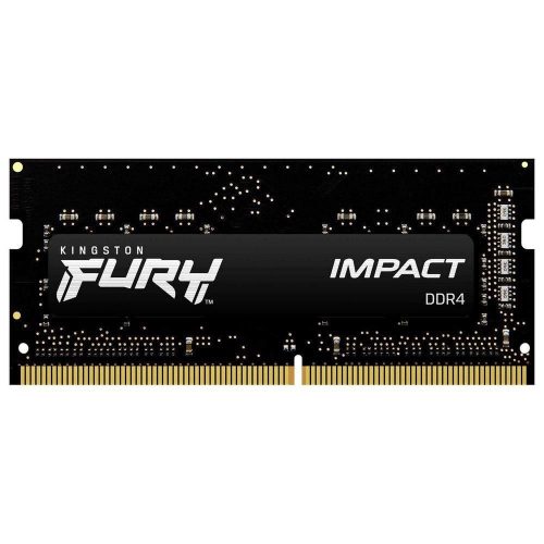  8GB 2666MHz DDR4 RAM Kingston Fury Impact notebook memória CL15 (KF426S15IB/8) 