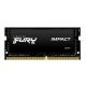  16GB 2666MHz DDR4 RAM Kingston Fury Impact notebook memória CL15 (KF426S15IB1/16) 