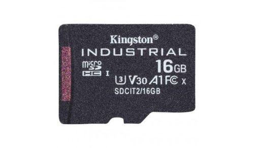  16GB microSDHC Kingston Industrial Temperature U3 V30 A1 (SDCIT2/16GBSP) 