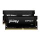  32GB 2666MHz DDR4 RAM Kingston Fury Impact notebook memória CL16 (2x16GB) (KF426S16IBK2/32) 