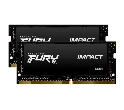  64GB 3200MHz DDR4 RAM Kingston Fury Impact notebook memória CL20 (2x32GB) (KF432S20IBK2/64 ) 