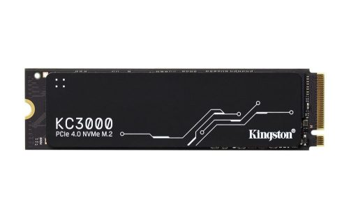  512GB Kingston SSD M.2 NVMe KC3000 meghajtó (SKC3000S/512G) 