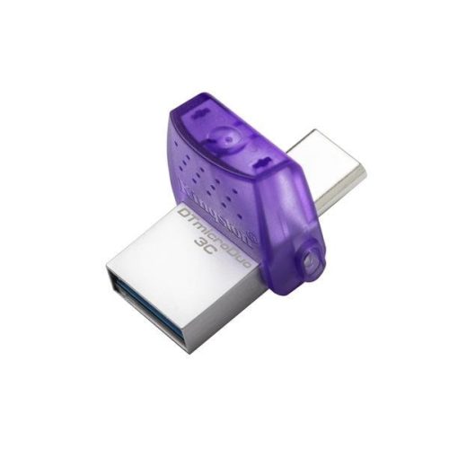  Pen Drive 128GB Kingston DataTraveler microDuo 3C USB3.2 Gen1 C/USB3.2 Gen1 A (DTDUO3CG3/128GB) 