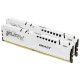  32GB 5200MHz DDR5 RAM Kingston Fury Beast White CL40 (2x16GB) (KF552C40BWK2-32) 