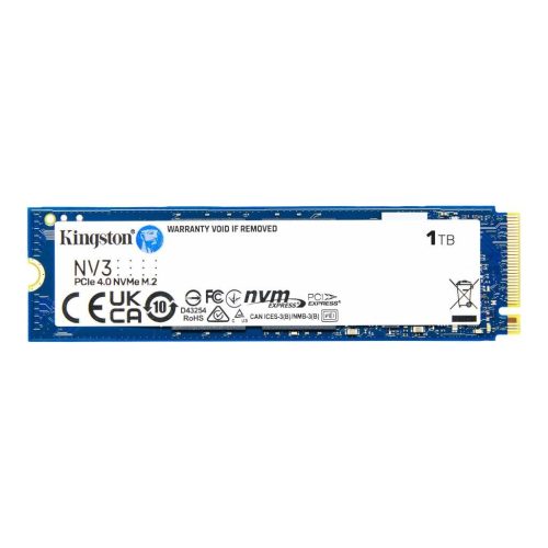  1TB Kingston SSD M.2 NVMe NV3 meghajtó (SNV3S/1000G) 