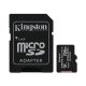  256GB microSDXC Kingston Canvas Select Plus CL10 memóriakártya + adapter (SDCS2/256GB) 