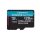  128GB microSDXC Kingston Canvas Go! Plus UHS-I U3 V30 A2  (SDCG3/128GBSP) 