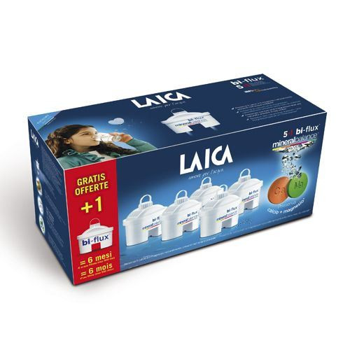  Laica Bi-Flux Mineral Balance 5db+1db vízszűrőbetét (M6M) 