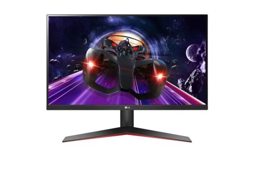  24" LG 24MP60G-B LCD monitor fekete-piros 