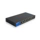  Linksys Gigabit PoE+ 8 port Switch (LGS108P) 