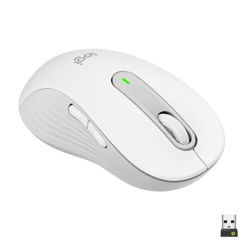  Logitech Signature M650 L nagy balkezes vezeték nélküli egér piszkosfehér (910-006240) 