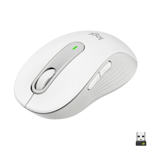  Logitech Signature M650 közepes vezeték nélküli egér piszkosfehér (910-006255) 