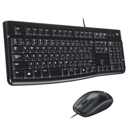  Logitech Desktop MK120 vezetékes pc billentyűzet + egér USB (920-002542) 