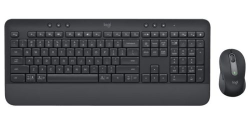  Logitech Signature MK650 Combo For Business vezeték nélküli német billentyűzet + egér fekete (920-010994) 