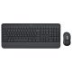  Logitech Signature MK650 Combo For Business vezeték nélküli billentyűzet + egér grafitszürke (920-011008) 