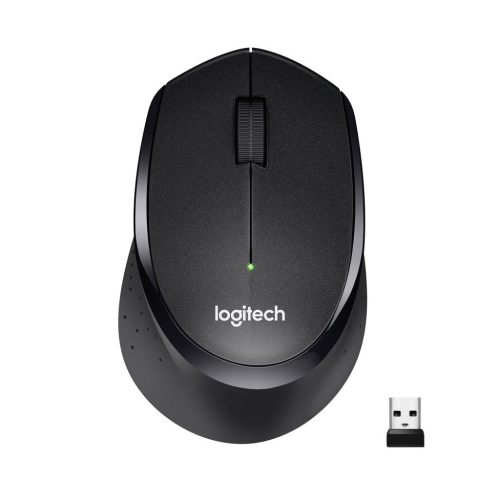  Logitech B330 Silent Plus vezeték nélküli optikai egér fekete (910-004913) 