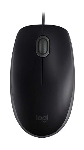  Logitech B110 Silent optikai egér fekete (910-005508) 