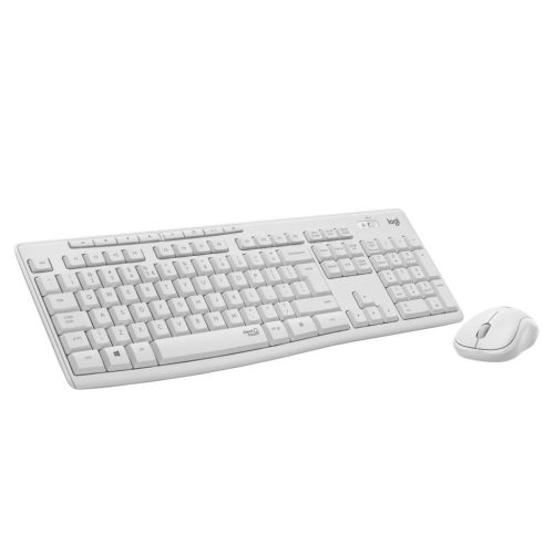  Logitech MK295 Silent vezeték nélküli billentyűzet + egér fehér (920-009873) 