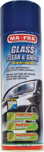  Ma-Fra Glass Clean & Shine aktív üvegtisztító hab 500ml (MF-H0047) 