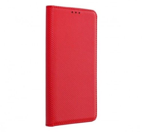  Magnet Samsung Galaxy A13 5G mágneses flip tok, piros (65191) 