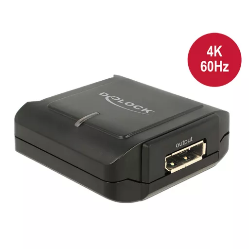 Delock Displayport 1.2 ismétlő 4K 60 Hz (11464)