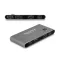 Delock USB-C -s KVM kapcsoló HDMI és DisplayPort-hoz 8K MST USB 2.0 csatlakozó felülettel (11485)