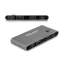 Delock USB-C -s KVM kapcsoló HDMI és DisplayPort-hoz 8K MST USB 2.0 csatlakozó felülettel (11485)