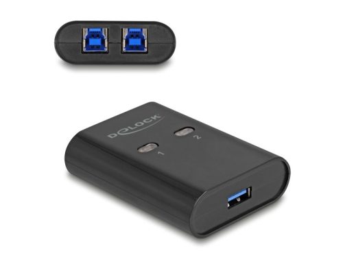 Delock USB 5 Gbps kapcsoló 2 személyi számítógép - 1 eszköz