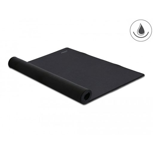 Delock 900 x 500 mm méretű, vízlepergető gaming egérpad (12027)