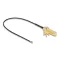 Delock Antenna kábel SMA 90  PCB anya válaszfali csatlakozóval apa I-PEX Inc., MHF  4L-dugó 1.13 25 cm menethossz 15 mm (12028)