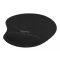 Delock Ergonómikus egérpad géles csuklótámasszal fekete 230 x 202 x 24 mm (12040)
