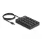 Delock USB Type-C -billentyűzet 19 billentyűvel (fekete) (12108)