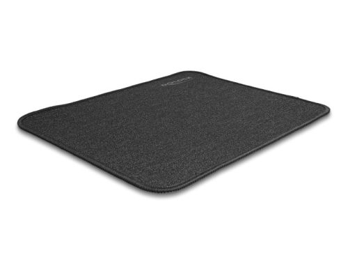 Delock Egér pad csillogó fekete 300 x 245 mm (12112)