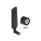 DELOCK LTE WLAN kétsávos antenna SMA 1 - 4 dBi mindenirányú - forgatható, hajlítható fekete (12408)