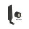 DELOCK LTE WLAN kétsávos antenna RP-SMA 1 ~ 4 dBi mindenirányú - forgatható, hajlítható fekete (12409)