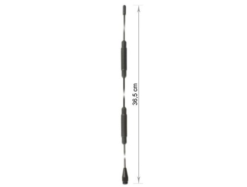 Delock TETRA antenna 450 - 470 MHz 5 dBi 36,6 cm-es csavaros, irányítatlan csavaros rögzítéssel (12445)