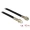 Delock Antenna Kábel FME Jack > SMA Plug RG-58 10 m (12451)