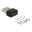 DELOCK LTE USB 2.0 WLAN kétsávos AC/A/B/G/N nano jeladó 433 mb/s (12461)