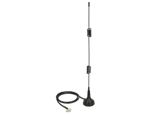 Delock LTE antenna TS-9 dugó 2 - 3 dBi mindenirányú mágneses alapon fixen fekete (12480)