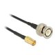 Delock Antenna Kábel BNC Plug > SMB Plug RG-174 2 m (12497)