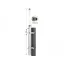 Delock GSM UMTS N Jack 7 dBi 75,6 cm-es mindenirányú, fix falra,oszlopra szerelhető fehér külső (12500)