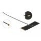 Delock TETRA 430 - 470 MHz Antenna, MHF  I csatlakozódugó, 0 dBi, 15 cm-es NYÁK-lap, fekete, öntapad (12539)