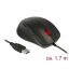 Delock Ergonomikus tervezésu, öt gombos, USB-s optikai egér - balkezeseknek (12548)