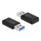 Delock USB 3.0 kétsávos WLAN ac/a/b/g/n Micro Stick 867 Mb/s (12550)