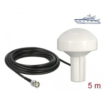   Navilock 1575 MHz-es BNC 28 dBi apa GNSS GALILEO GPS QZSS vízi irányított antenna minden irányba csa (12578)