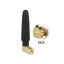 Delock WLAN 802.11 b/g/n antenna SMA apa 90  2 dBi hosszú kétirányú billenő csatlakozással hajlékony (12624)