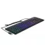 Delock NÉMET USB csatlakozós, 1,5 m hosszú vezetékes klaviatúra RGB megvilágítással (12625)