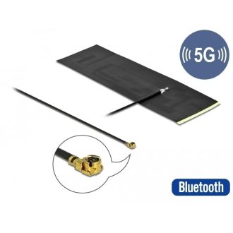   Delock 5G LTE antenna MHF  I apa -0,42 - 5,00 dBi mindenirányú FPC (12626)
